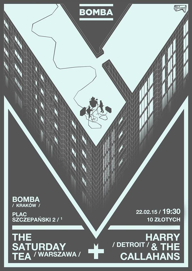 The Saturday Tea i Harry & The Callahans w krakowskiej Bombie!