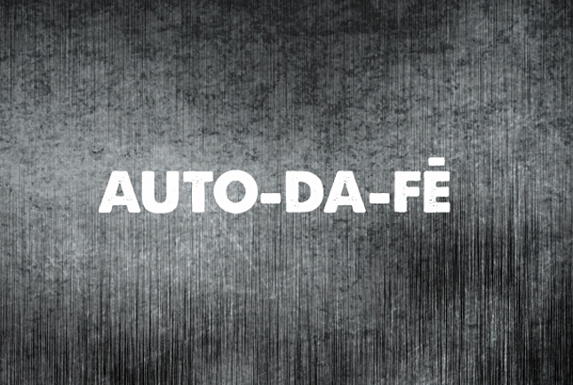 Auto-da-fé: Czerwiec 2014