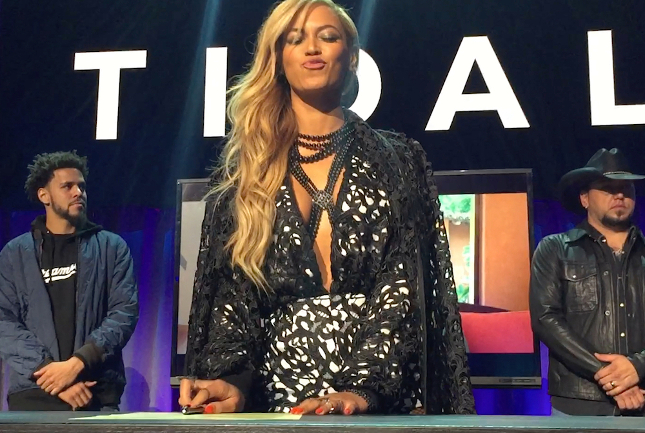 Kłótnia małżeńska o Tidala...