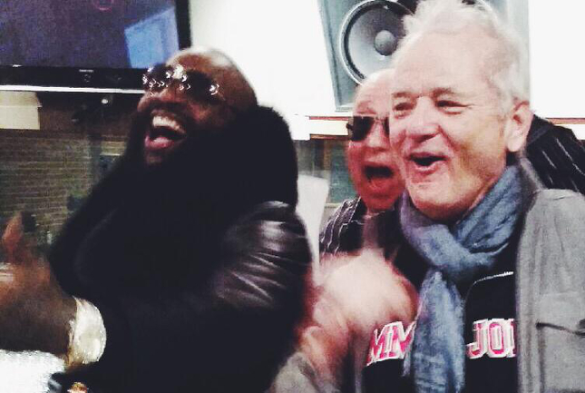 Rick Ross wozi się z Billem Murrayem